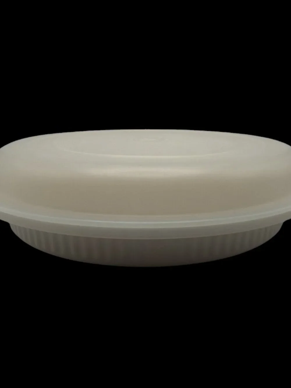 Tupperware Ultra 21 Quiche‎ Pie Pan 9” w/Lid EUC 1766-1 1767-2